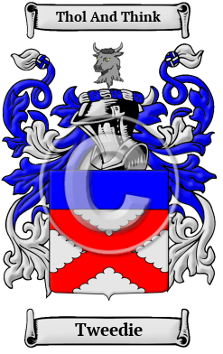 Tweedie Family Crest Download (JPG) Heritage Series - 600 DPI