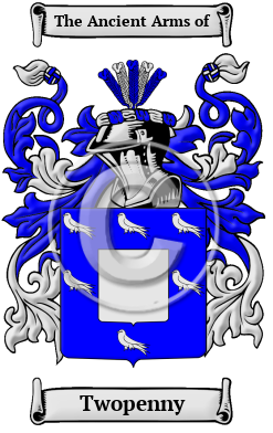 Twopenny Family Crest/Coat of Arms