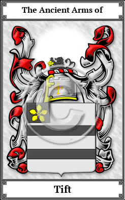 Tift Family Crest Download (JPG)  Book Plated - 150 DPI