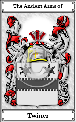 Twiner Family Crest Download (JPG)  Book Plated - 150 DPI