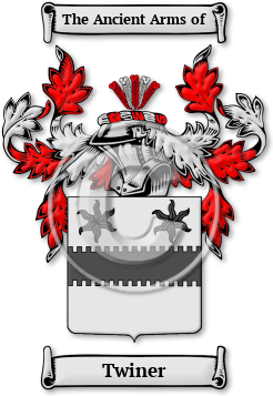 Twiner Family Crest Download (jpg) Legacy Series - 150 DPI