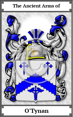 O'Tynan Family Crest Download (JPG)  Book Plated - 150 DPI
