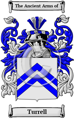 Turrell Family Crest Download (JPG) Heritage Series - 600 DPI