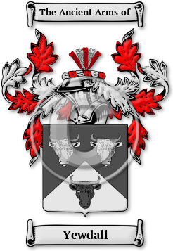 Yewdall Family Crest Download (jpg) Legacy Series - 150 DPI