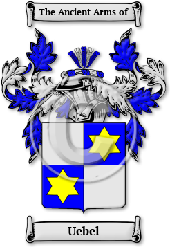 Uebel Family Crest Download (jpg) Legacy Series - 150 DPI