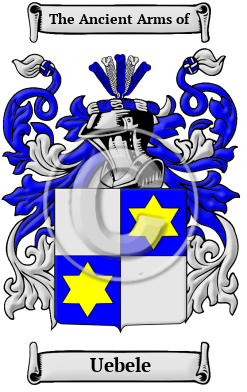 Uebele Family Crest Download (JPG) Heritage Series - 600 DPI