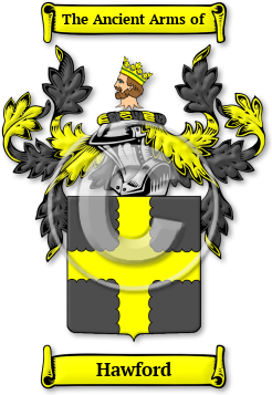 Hawford Family Crest Download (jpg) Legacy Series - 150 DPI