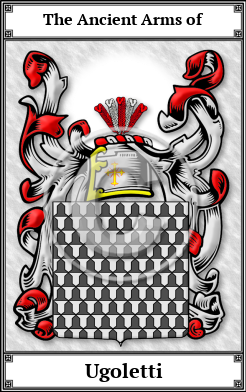 Ugoletti Family Crest Download (JPG)  Book Plated - 150 DPI