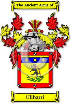 Ulibarri Family Crest Download (JPG) Legacy Series - 600 DPI