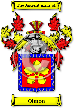 Olmon Family Crest Download (JPG) Legacy Series - 600 DPI