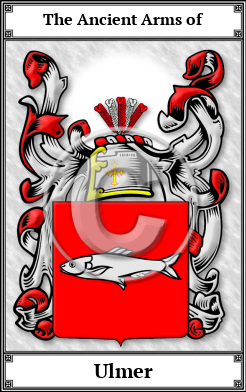 Ulmer Family Crest Download (JPG)  Book Plated - 150 DPI