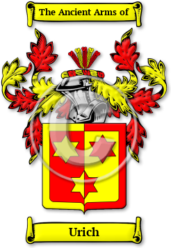 Urich Family Crest Download (JPG) Legacy Series - 600 DPI