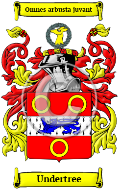 Undertree Family Crest/Coat of Arms