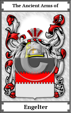 Engelter Family Crest Download (JPG)  Book Plated - 150 DPI