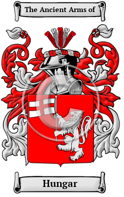 Hungar Family Crest Download (JPG) Heritage Series - 600 DPI