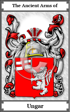 Ungar Family Crest Download (JPG)  Book Plated - 150 DPI