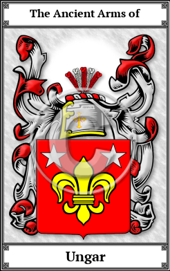 Ungar Family Crest Download (JPG)  Book Plated - 150 DPI