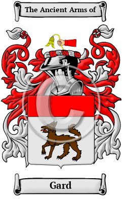 Gard Family Crest Download (JPG) Heritage Series - 600 DPI