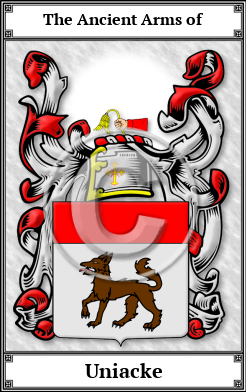 Uniacke Family Crest Download (JPG)  Book Plated - 150 DPI