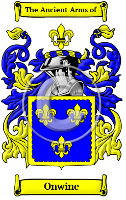 Onwine Family Crest/Coat of Arms