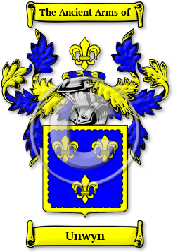 Unwyn Family Crest Download (JPG) Legacy Series - 600 DPI