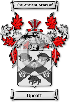 Upcott Family Crest Download (jpg) Legacy Series - 150 DPI