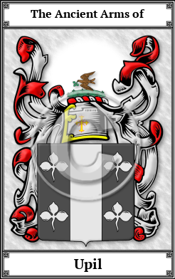 Upil Family Crest Download (JPG)  Book Plated - 150 DPI