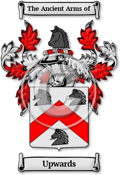 Upwards Family Crest Download (jpg) Legacy Series - 150 DPI