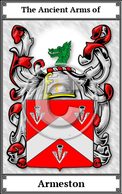 Armeston Family Crest Download (JPG) Book Plated - 600 DPI
