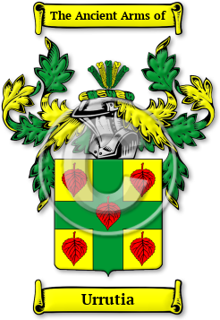 Urrutia Family Crest Download (jpg) Legacy Series - 150 DPI