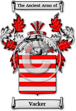 Vacker Family Crest Download (jpg) Legacy Series - 150 DPI