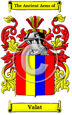 Valat Family Crest Download (JPG) Heritage Series - 600 DPI