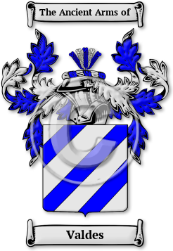 Valdes Family Crest Download (JPG) Legacy Series - 600 DPI