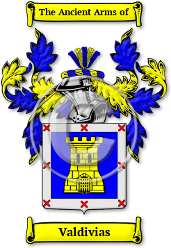 Valdivias Family Crest Download (jpg) Legacy Series - 150 DPI