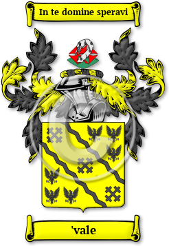 'vale Family Crest Download (jpg) Legacy Series - 150 DPI