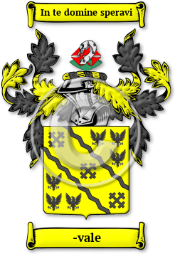 -vale Family Crest Download (jpg) Legacy Series - 150 DPI