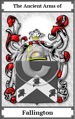 Fallington Family Crest Download (JPG)  Book Plated - 150 DPI