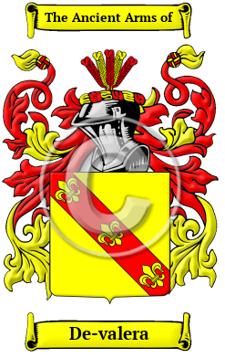 De-valera Family Crest Download (JPG) Heritage Series - 300 DPI