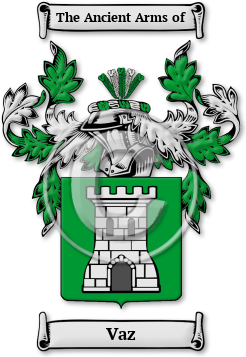 Vaz Family Crest Download (JPG) Legacy Series - 300 DPI