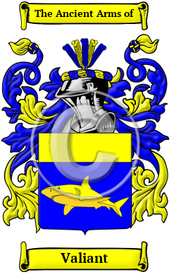 Valiant Family Crest Download (JPG) Heritage Series - 600 DPI