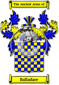 Balladare Family Crest Download (JPG) Legacy Series - 600 DPI