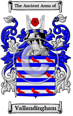 Vallandingham Family Crest/Coat of Arms