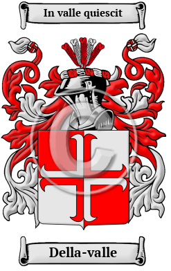 Della-valle Family Crest Download (JPG) Heritage Series - 300 DPI