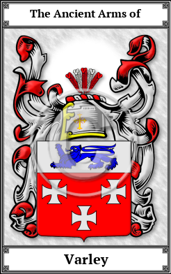 Varley Family Crest Download (JPG)  Book Plated - 150 DPI