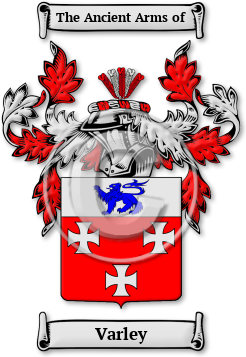 Varley Family Crest Download (jpg) Legacy Series - 150 DPI