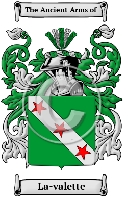 La-valette Family Crest Download (JPG) Heritage Series - 300 DPI