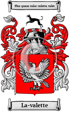La-valette Family Crest Download (JPG) Heritage Series - 300 DPI