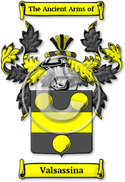 Valsassina Family Crest Download (jpg) Legacy Series - 150 DPI