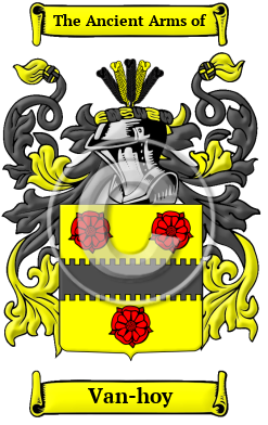 Van-hoy Family Crest Download (JPG) Heritage Series - 300 DPI