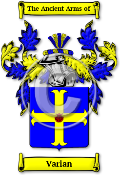 Varian Family Crest Download (jpg) Legacy Series - 150 DPI